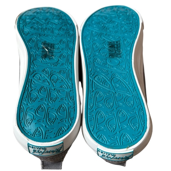 Blowfish Play Light Gray Hipster Twill Sneakers NWT Size 11 - Picture 7 of 9